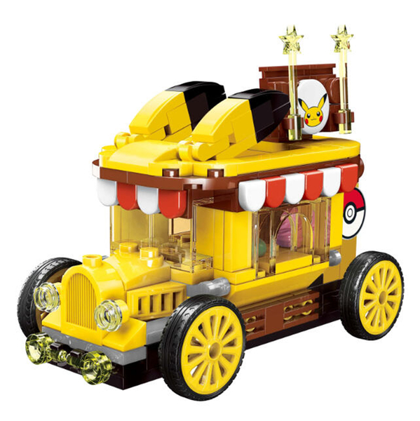 寶可夢系列 積木 寶可夢迷你餐車