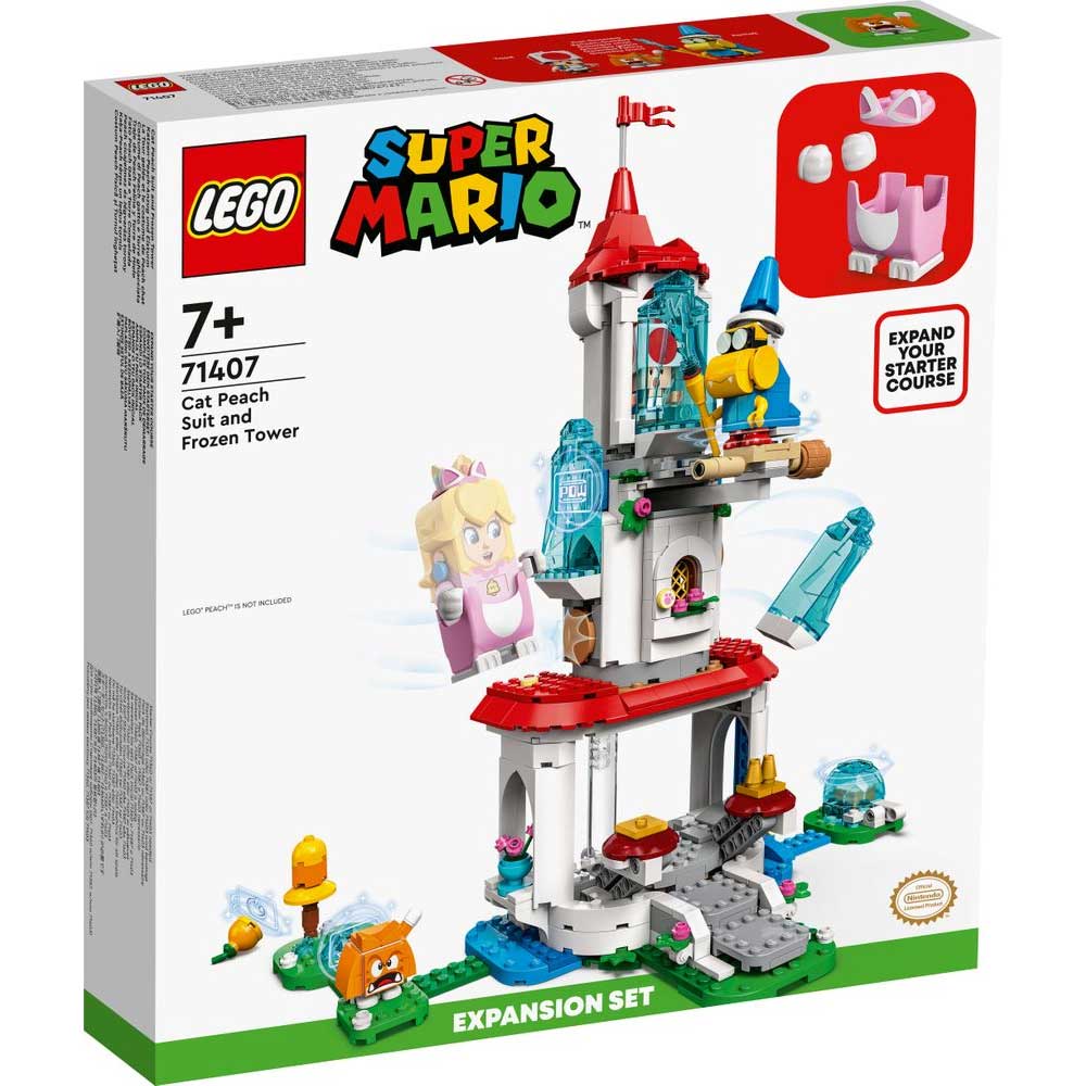 樂高積木 LEGO Super Mario 超級瑪利歐 71407 貓咪碧姬公主服與冰凍塔
