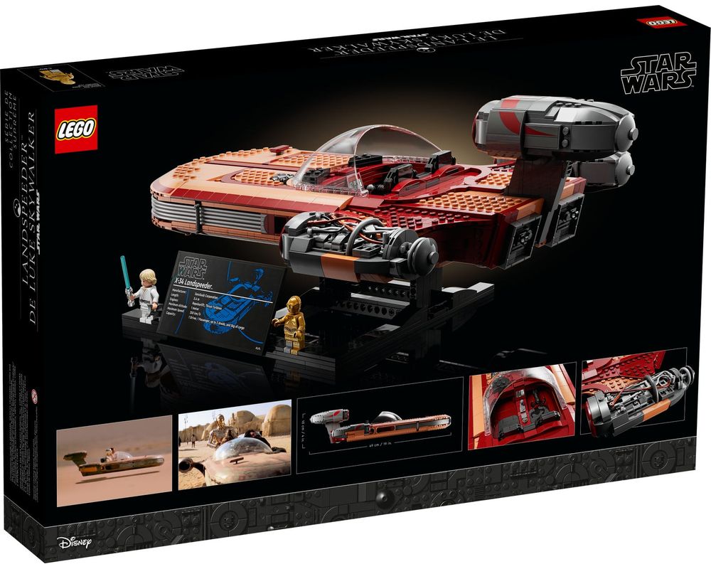 樂高積木 LEGO Star Wars 75341 路克·天行者的 X-34陸行艇