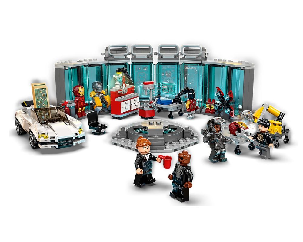 樂高積木 LEGO Super Heroes 76216 鋼鐵人格納庫