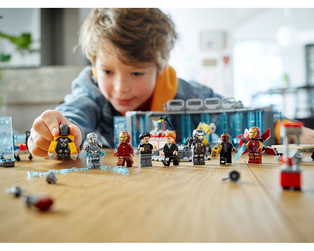 樂高積木 LEGO Super Heroes 76216 鋼鐵人格納庫