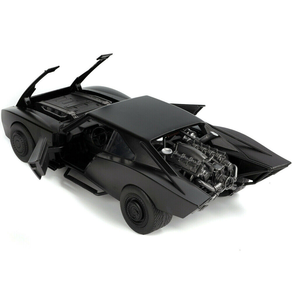 蝙蝠俠1:18合金車-The Batman 2022 聲光蝙蝠車+蝙蝠俠