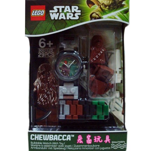 Lego Watches 樂高手錶系列 星際大戰秋巴卡CHEWBACCA