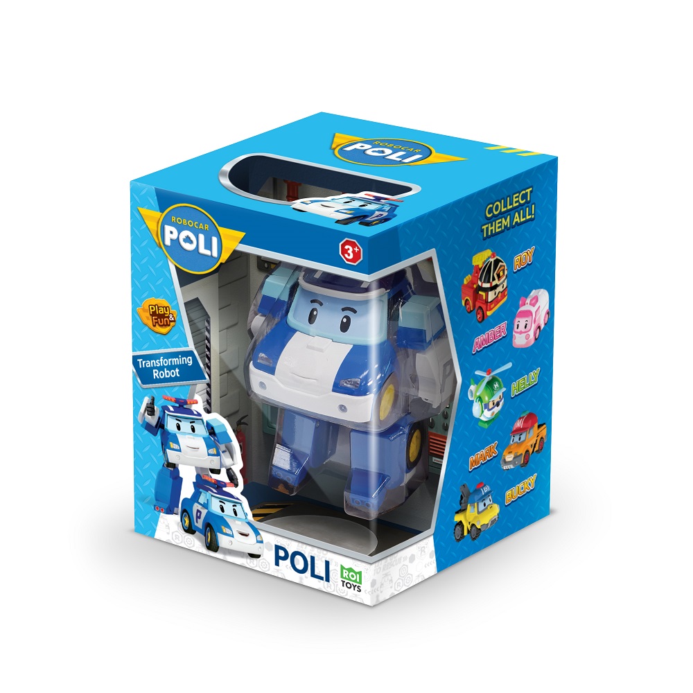 Robo car POLI 波力 - 新4吋變形波力