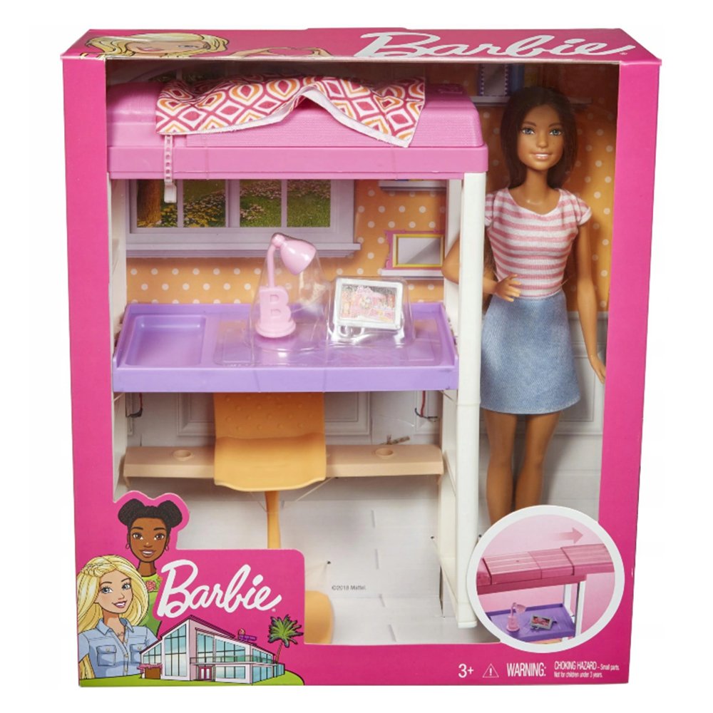 MATTEL Barbie 芭比場景遊戲組