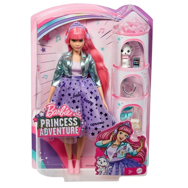 MATTEL Barbie 芭比娃娃 芭比娃娃公主豪華裝