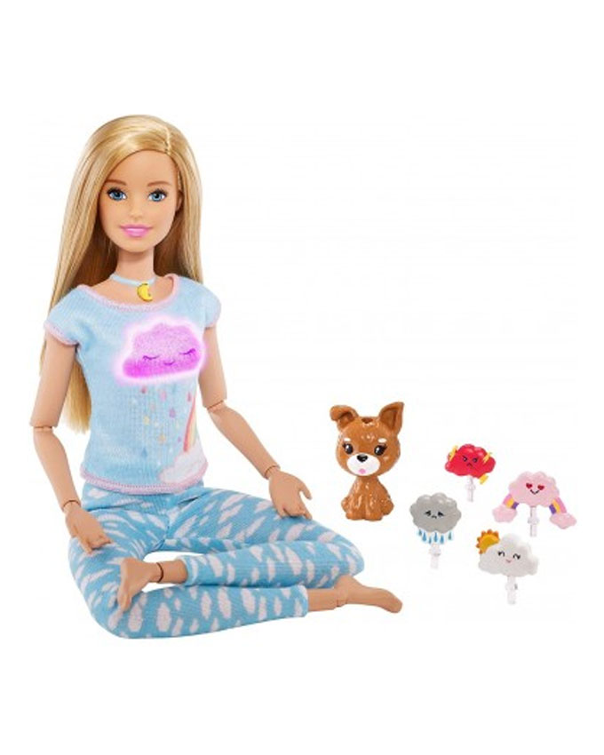 MATTEL Barbie 芭比深呼吸瑜珈有聲娃娃 【特價品】
