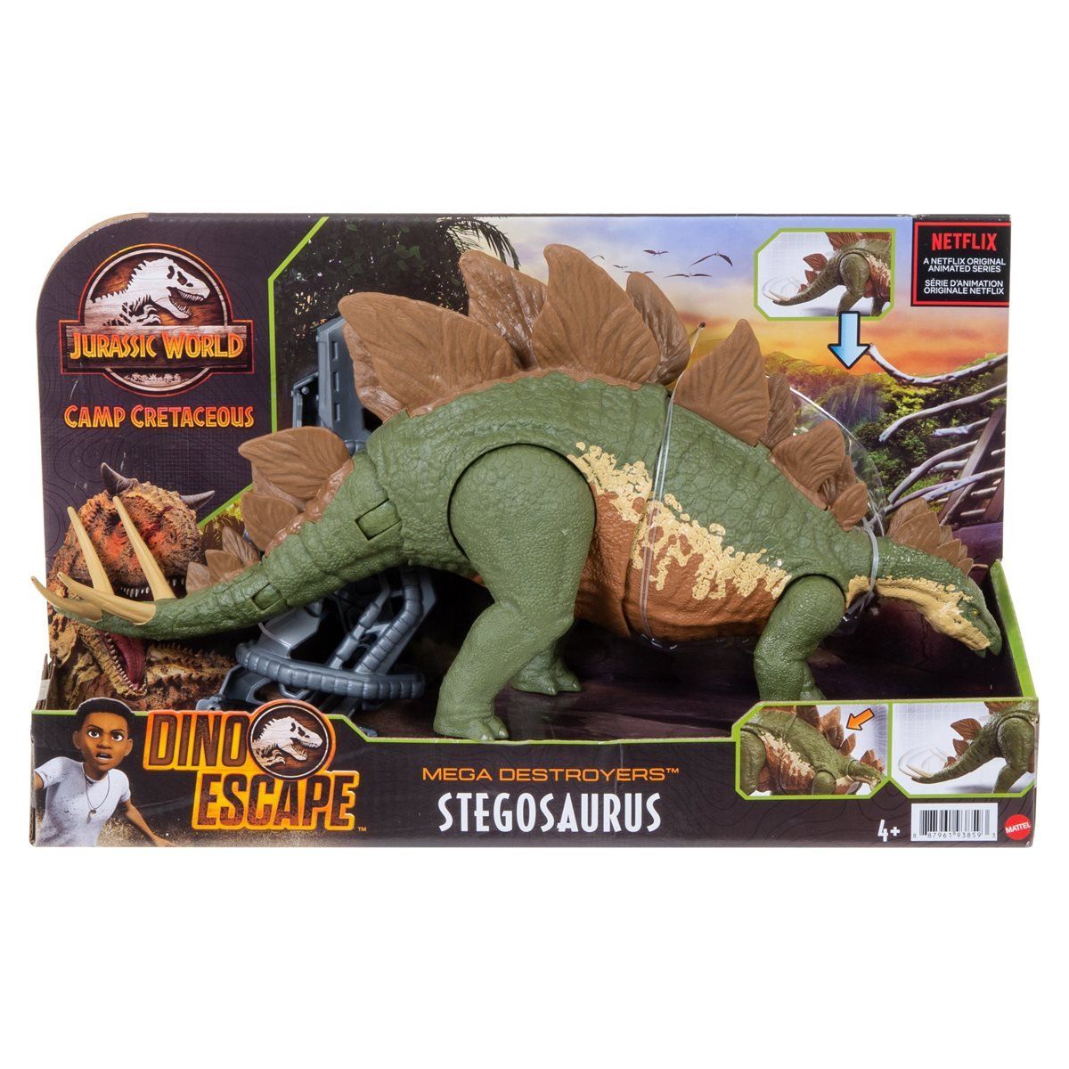 美泰兒 MATTEL 侏羅紀世界 終極破壞恐龍系列 Stegosaurus