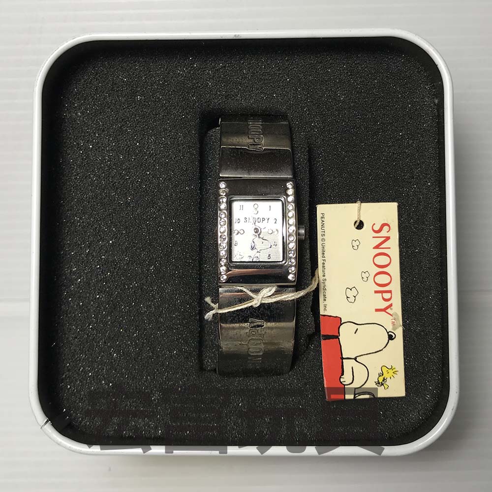 史努比 SNOOPY手錶 金屬錶帶【長方錶面】 【出清特價品】