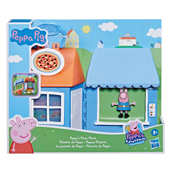 孩之寶 Peppa Pig 粉紅豬小妹 佩佩的披薩店遊戲組 (HF2169)